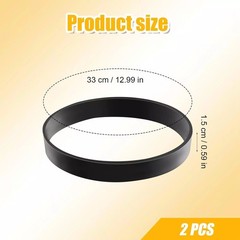 2* E0205 Vacuum Belt for Eureka PowerSpeed Vacuum Models NEU180B NEU188 NEU202