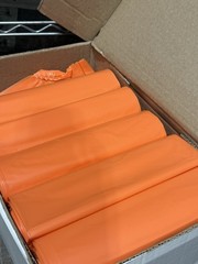 GRAINGER 31DK85 Trash Bags – 40 to 45 gal. – Orange pack of 100 New