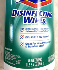NEW Fresh Scent Bleach-Free (75-Wipes/Canister) *FAST SHIPPING*