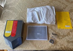 Brand New Open Box 📦 DYSON AIRBLADE V HAND DRYER AB12 Low Voltage Nickel Silver