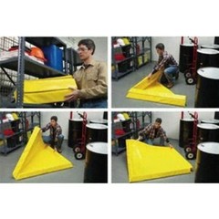 Enpac 5755-Ye-G Spilltray, Yellow/Black, Rectangle, 12Gal