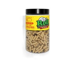 ROLLYOUROWNPAPERS Natural Unbleached Pre-Rolled ⌀ 8 MM, UNBLEACHED BROWN