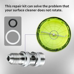 Repair kits for rotating concrete decks Rotating parts for pressure washers Rota