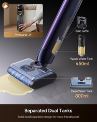 Ultenic Wet Dry Vacuum Cleaner Vacuum Mop For Wet Dry Messes 180 Lay-Flat Auto