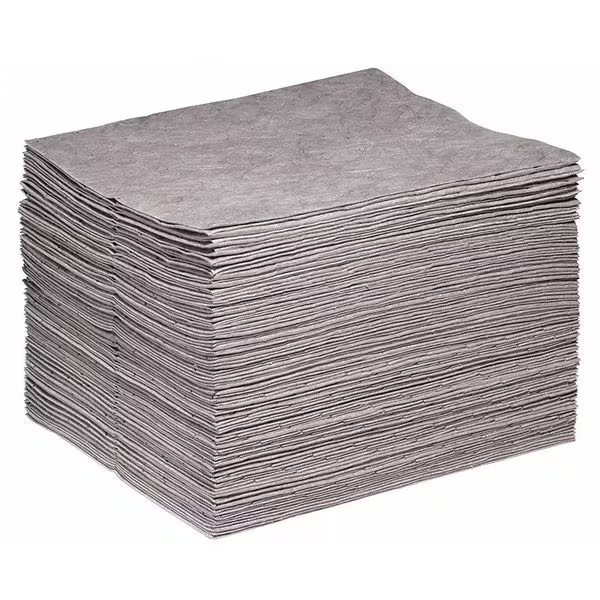 Spilltech Sorbent Pad, 22 gal, 15 in x 18 in, , Gray, 100 PK GP-H Spilltech GP-H