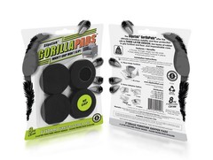 Slipstick GorillaPads CB144 Non Slip Furniture Pads/Grippers 2″ Round, Black