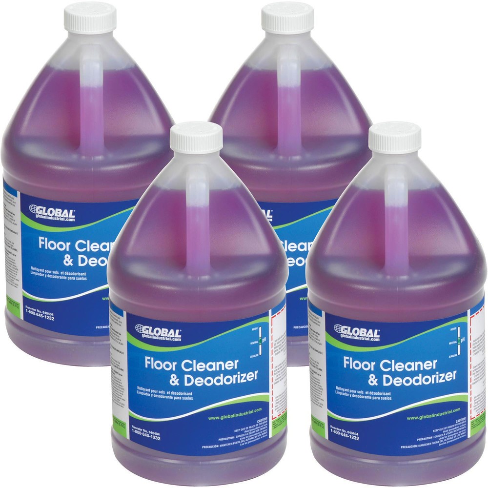 Floor Cleaner Deodorizer Case Of Four 1 Gallon Bottles
