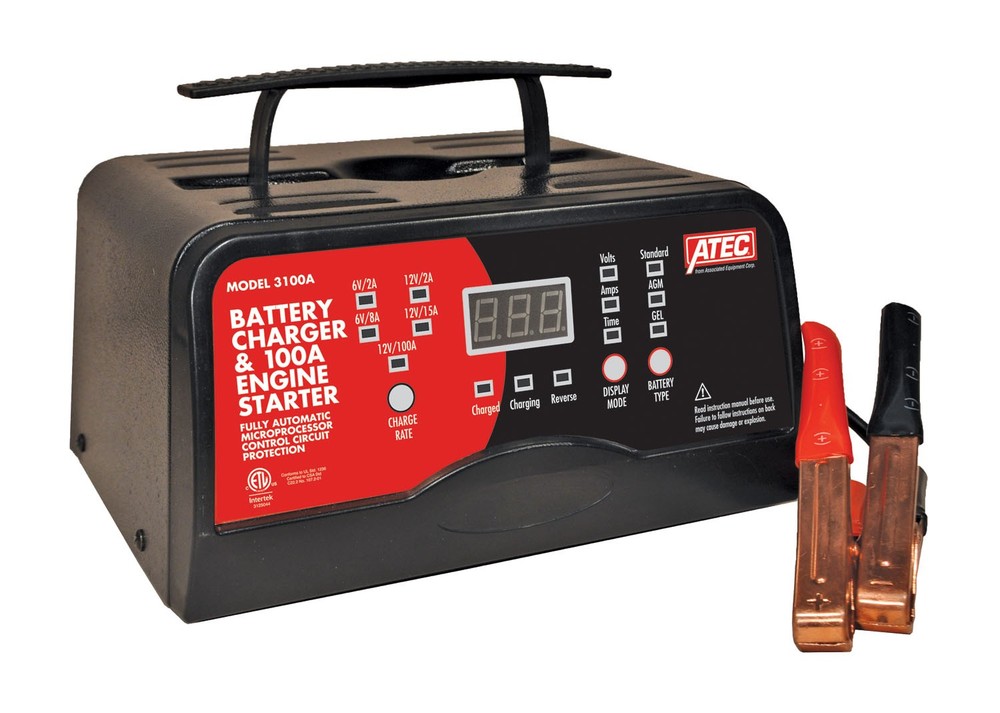 Associated Equipment 6/12V, 15/2/100A ATEC CHARGER ASO-3100A