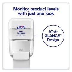 PURELL 502001 1,200 mL Push-Style Hand Sanitizer Dispenser – White (1/CT) New