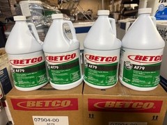 4GL Betco AF79 Disinfectant, Fungicide, Mildewstat, Deodorizer Bathroom Cleaner