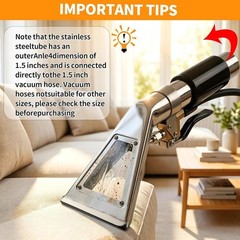 Multi-Surface Upholstery Extractor with Clear Head for Effortless Spot Cleaning