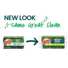 9 Scotch-Brite Heavy Duty Scrubbing Sponges