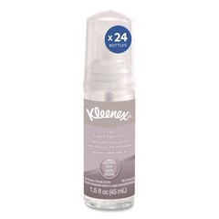 Kleenex 34136 1.5 oz Pump Bottle Foam Hand Sanitizer – Unscented (24/CT) New