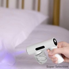 Portable Electric Spray Gun W/ Blue Light Rechargeable Fine Mist For Home Travel