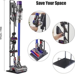 Foho Vacuum Stand for Dyson V15 V11 V10 V8 V7 V6 DC30-DC74 Cordless Vacuums