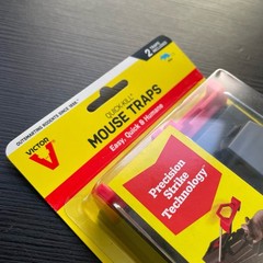 Victor Easy Set Mouse Trap Reusable Snap Traps Mice Pest Control