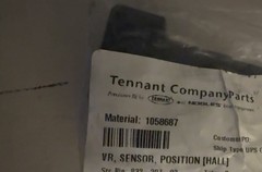 Tennant 1058687 OEM Throttle position sensor (Hall) Replaces 1011562. New,Oem