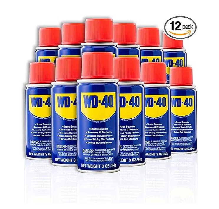 WD-40 Original Formula, Multi-Use Product, 2.75 OZ [Pack of 12]