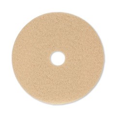 Boardwalk Burnishing Floor Pads, 20″ Diameter, Tan, 5/Carton