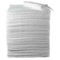 3M Hp-156 Sorbents, 37 Gal, 17 In X 19 In, Oil, White, Polyester, Polypropylene