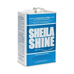 Sheila Shine 4CT 1 gal Can Stainless Steel Cleaner & Polish (4/CT) New