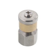 Erie Tools Rotating 1/4″ Sewer Jetter Nozzle for Drain Cleaning 2.0 Orifice