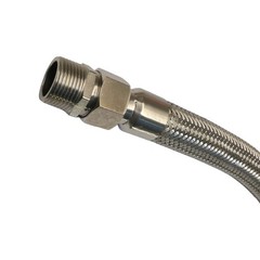 Compressor Jumper Hose, 1″ NPT Male x 20″Length,750°F, 450 PSI， Both