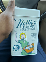 Nellie’s Non-Toxic Vegan Powdered Laundry Detergent, 100 Loads (3.3lbs) Fresh
