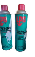 Lps Cleaner/Degreaser 4pk 1-15oz, 1-20oz, 2-4oz USED, INCLUDES HALF BOTTLES