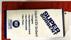 NSF Super Sorbent Liquid and Oil Absorbent and Traction Agent [Lot of 5] NOS