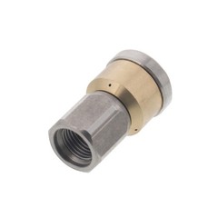 Erie Tools Rotating 1/8″ Sewer Jetter Nozzle for Drain Cleaning 2.0 Orifice