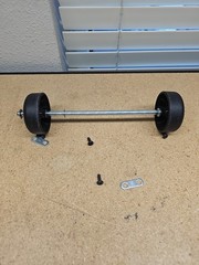 Sanitaire Heavy Duty Commercial Model SC888N REAR WHEELS REPLACEMENT Part Only