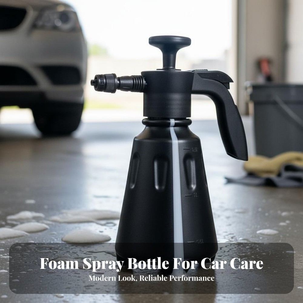 1.5L Car Wash Foamer Fine Atomization High Pressure Foam Bottle for Home Use
