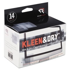 Read Right Kleen & Dry Screen Cleaner Wet Wipes, 1 Count (Pack of 1), buff