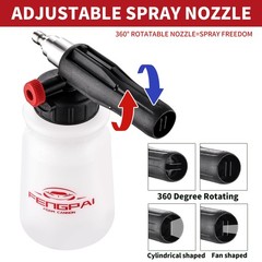 FENG PAI Foam Cannon for Pressure Washer, Car Cannon, Kits