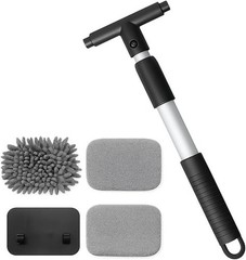 Car Windshield Cleaning Tool, Vehicle Window Cleaner with 3 Size: Rectangular