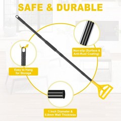 KeFanta 60 Inch Mop Handle Commercial Heavy Duty,Industrial Mop Stick Replace…