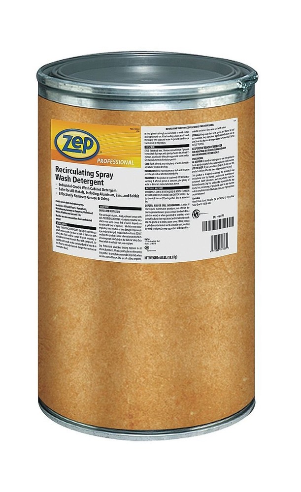 Zep Part Wash Cleaning Detergent Powder – 40lbs (1 Pail) 1041743 – High-Perfo…