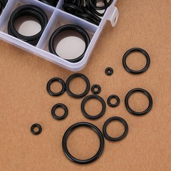 200 Pcs Black Rubber O Ring Assortment Kit 15 Sizes Washer Seal Set