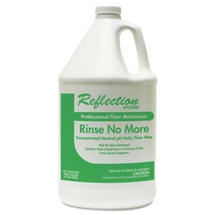 Theochem Laboratories Rinse-No-More Floor Cleaner, Lemon Scent, 1 Gal,4/ct New
