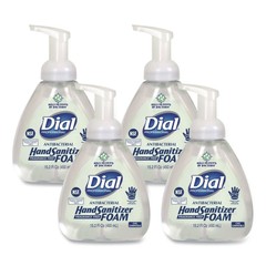 Dial Professional 06040 15.2 oz. Foam Hand Sanitizer – Fragrance-Free (4/CT) New