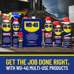 WD-40 Multi-Purpose Lubricant, 1 Gallon Heavy Duty Liquid, Classic Formula, New