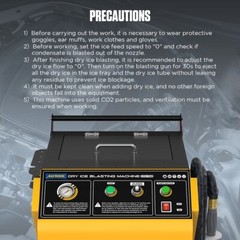 AUTOOL HTS708 Dry Ice Blasting Cleaning Machine Efficient Dry Ice Blaster Machin