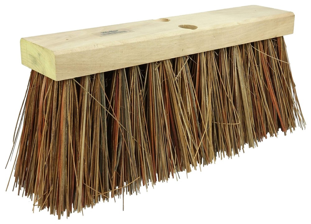 Weiler 42099 16 Street Broom 7-1/4 Trim Length Bass Palmyra Blend Fill Made In