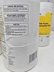 🔴Ecolab Multi Purpose Cleaning/Disinfecting Wipes 6Tub Case, New/Old Stock