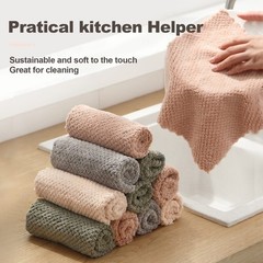 K&janet6am Microfiber Cleaning Cloth for Kitchen, 12 Pack Small, 12pack