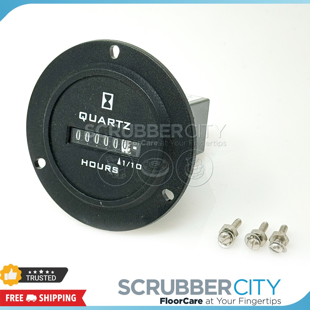 Hour Meter for Betco Floor Buffers NSS ONYX IPC EAGLE NILFISK-ADVANCE