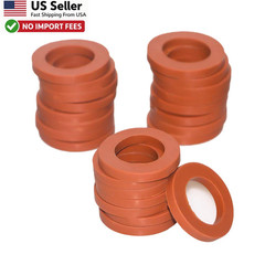Hourleey Garden Hose Rubber Washers 50 Pack for 3/4 Inch Fittings FROM USA