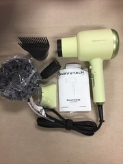 Wavytalk 1875W Ionic Hair Dryer with Diffuser & Comb – Fast Drying for Curls