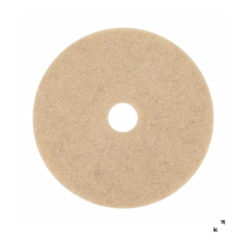 Niagara™ 3500N Natural Hog’s Hair Floor Pads, 20″, Tan, Case Of 5 Pads **** New